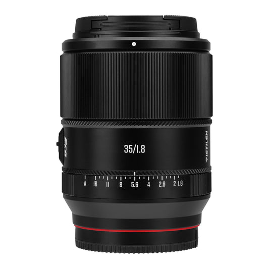 Vistilen 35mm f1.8 Pro Full Frame Auto Focus STM Lens for Sony E Mount Cameras