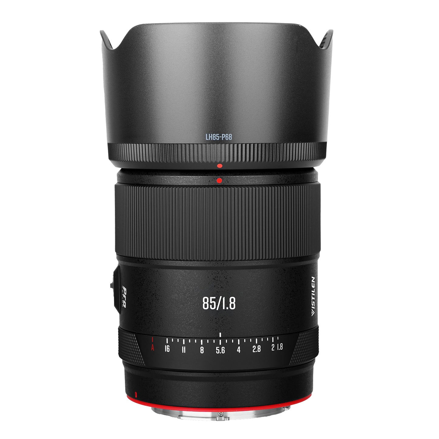 Vistilen 85mm f1.8 Pro Full Frame Auto Focus STM Lens for EFR Mount Cameras